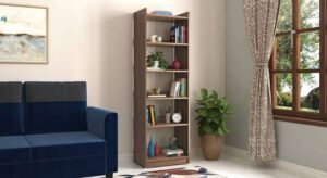 Bookshelf in Classic Walnut Finish