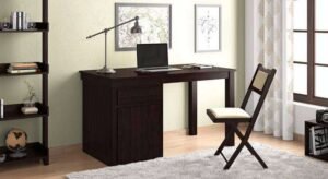 Study Table In Mango Mahogany Finish