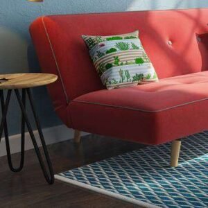 Solid Wood Side Table for Living Room