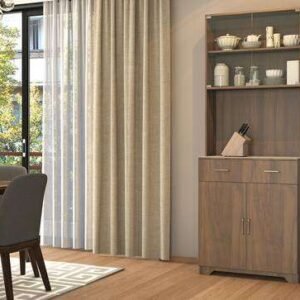 Four Door Tall Display Modular Kitchen Cabinet for Storage Solution
