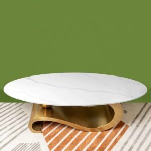 Designer Coffee Table in Stainless Steel