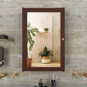 Modern Bathroom Cabinet with 3 Spacious Shelves