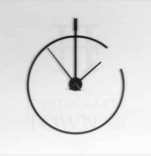 Large Metal Wall Clock