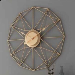 New Line Abstraction Wall Clock