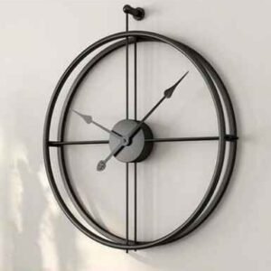 Black Round Wall clock