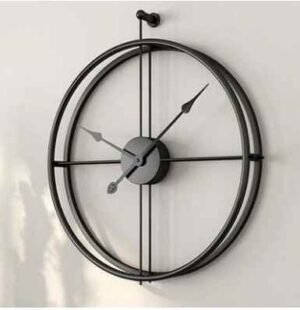 Black Round Wall clock