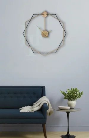 Polygonal Wall Clock